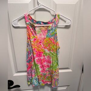 Lilly Pulitzer Small Colorful Floral Women's Top